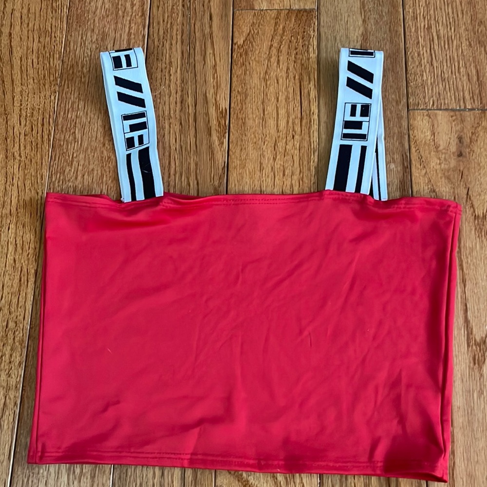 LF Red Crop Top
